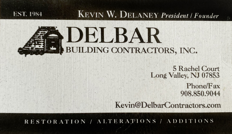 Kevin Delaney - Delbar Contracting